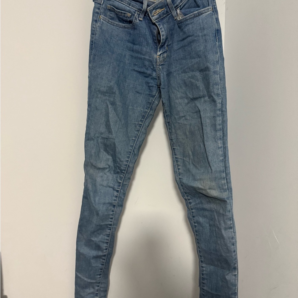 Levi's 710 Super Skinny Blue Skinny Jeans